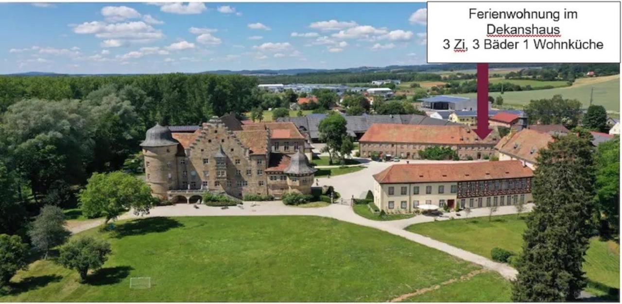 Gutsverwaltung Schloss Eyrichshof Ebern Eksteriør billede